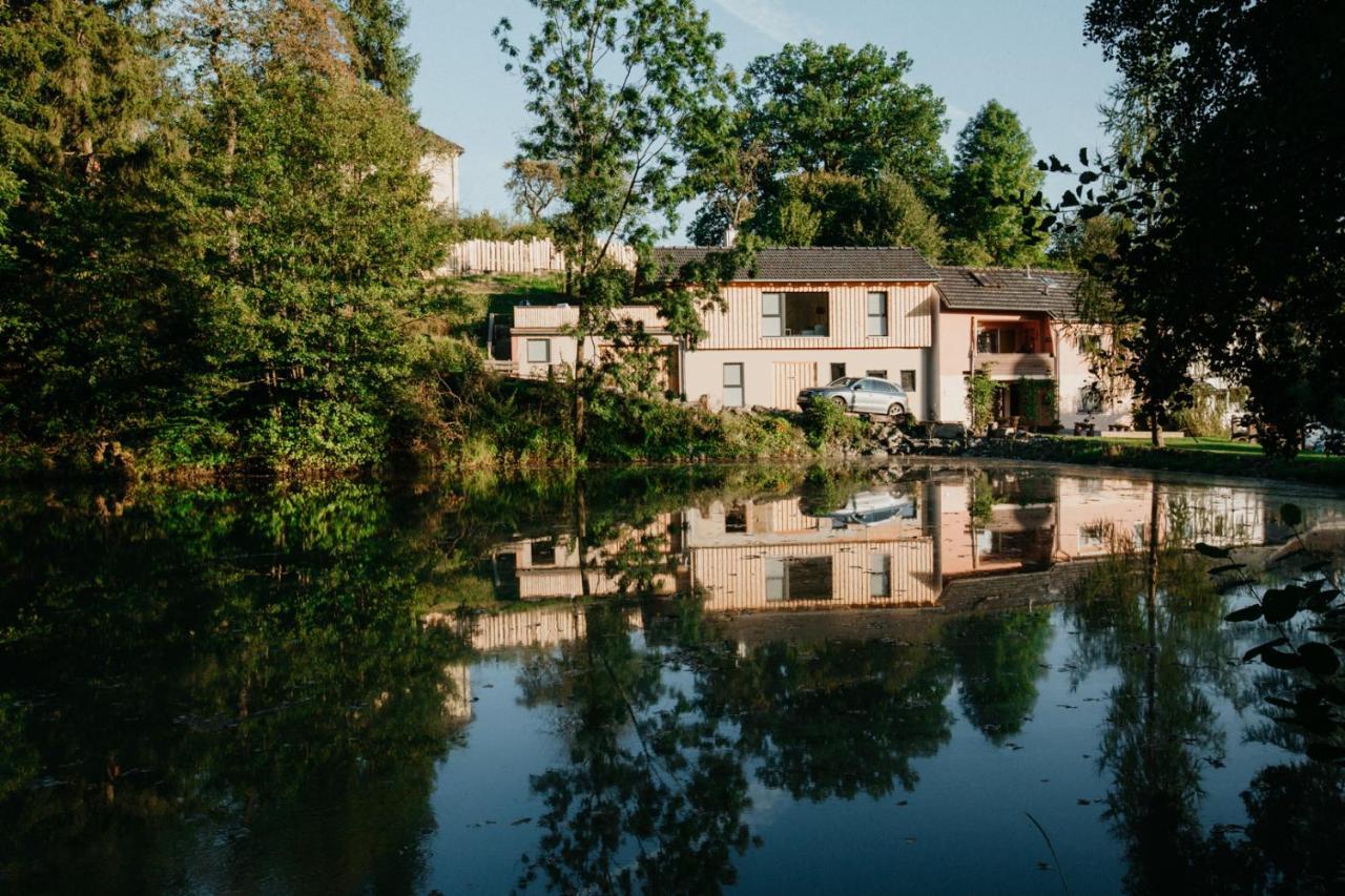 Ferienwohnung Panorama Teichblick Heldritt 外观 照片